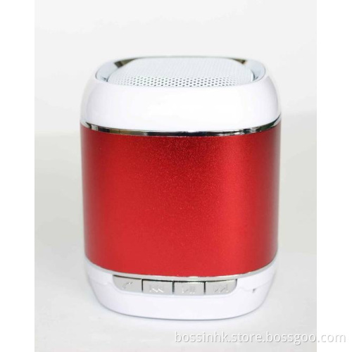 Mini Metal Wireless Bluetooth Speaker with 500mAh TF MP3 Aux (Bn-108)